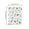 100% Cotton 120*110cm 2 Layers Newborn Baby Bath Towel Wrap Muslin Swaddle Blankets 6