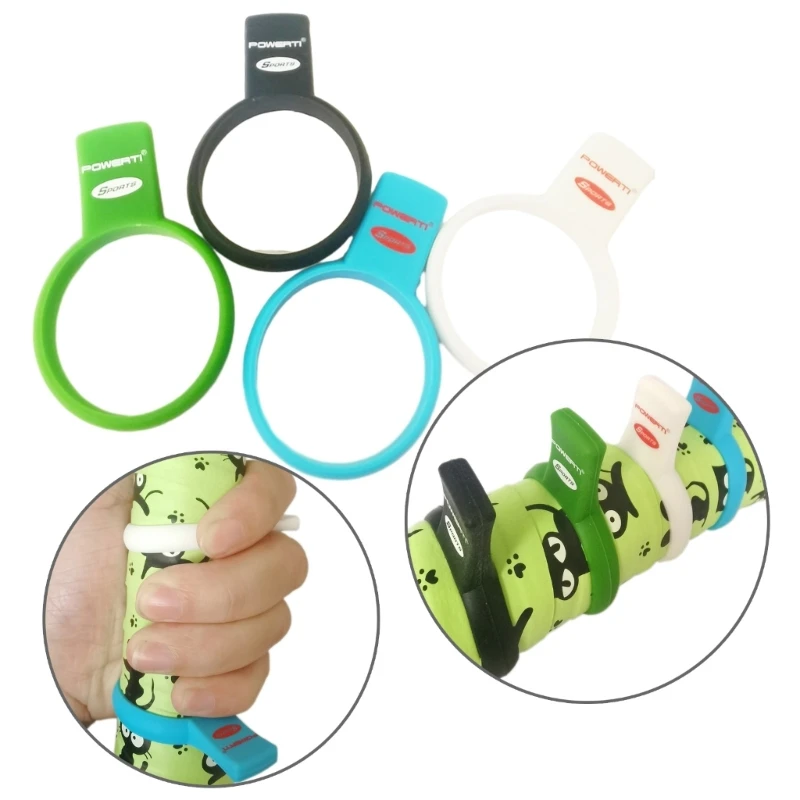 Silicone Tennis Racket Handle Isolator Durable Tennis Grip Postures Corrector