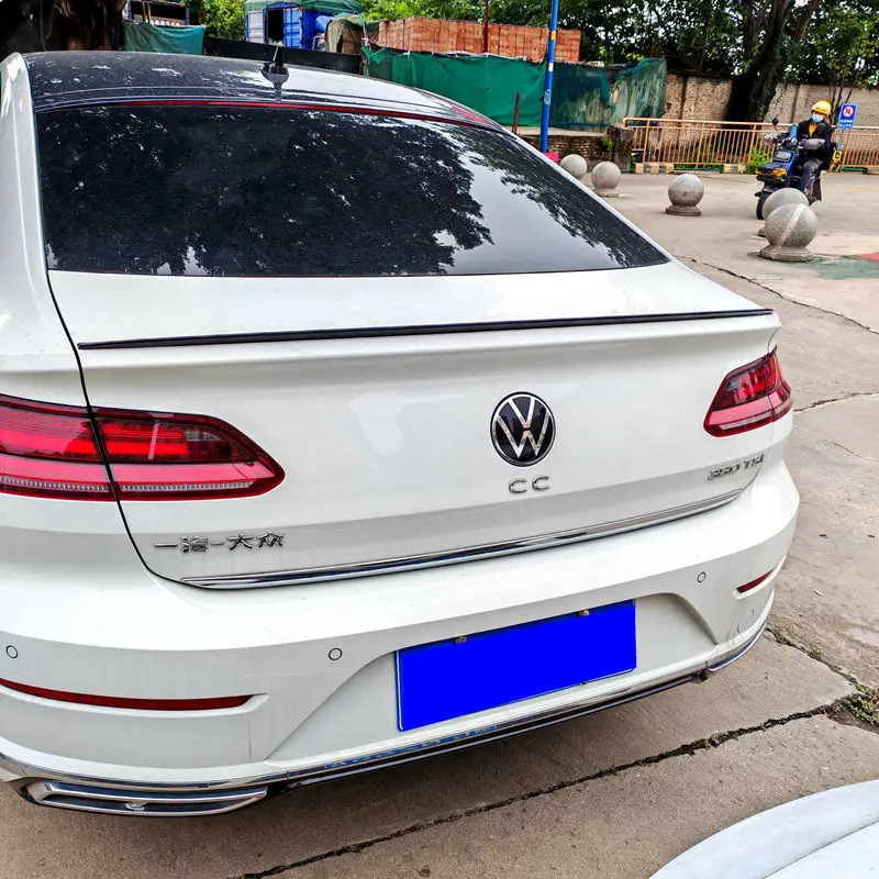 

Спойлер для Volkswagen Arteon CC 2019 2020 2021 2022 высококачественный спойлер из ABS материала для заднего крыла автомобиля
