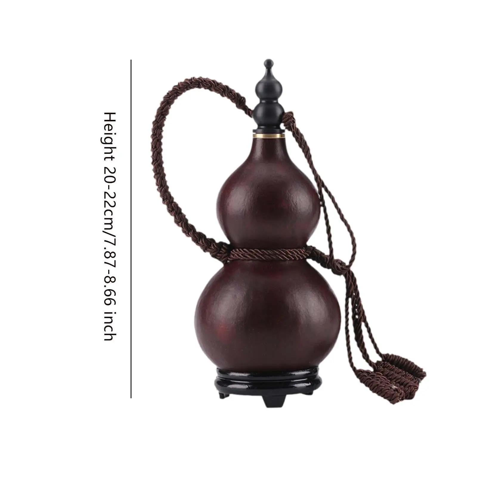 Gourd Bottle Portable Practical Drink Holder for Tabletop Office Living Room