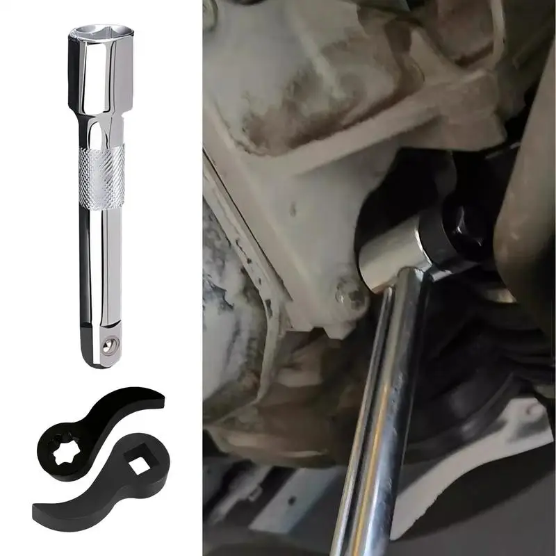 Pry Bar Wrench Adaptor Head Pry Bar Adapter Powerful Crow Wrench Adapter Portable Tool Crowbar Head Tool For