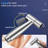 Bidet Faucet Nozzle Handheld Bidet Sprayer Toilet Faucet Spray Gun Single Cold Water Shower Head Accessories Self Cleaning 6