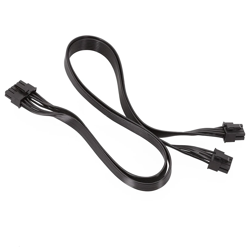 

2 шт., модульный кабель питания PCI-E, 12pin-8pin (6 + 2)