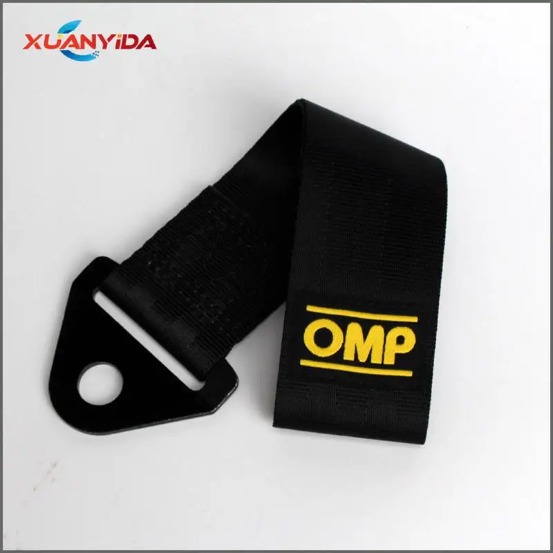 

Universal Car Tow Strap High-Strength Racing Towing Ropes Nylon Auto Trailer Strap Bumper Towing Straps With Nut Max 2 Tons