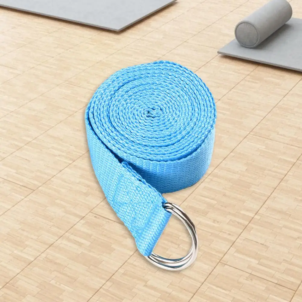 Correa de tracción para Yoga, cinturón de absorción de sudor, accesorio de relajación muscular, banda de estiramiento de baile latino, bandas de resistencia para ejercicio físico y gimnasio