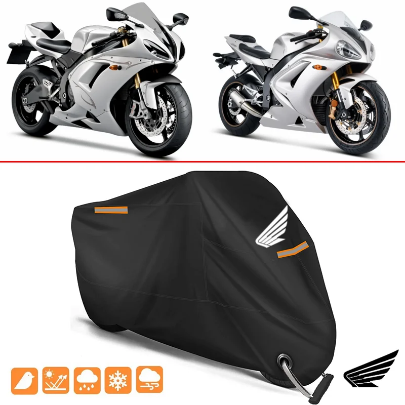 

For Honda CBR 125R 954 600 F4i 650F 650R 1100XX 1000F CBR 600RR 1000RR Motorcycle Cover Outdoor Uv Protector Dustproof Rain