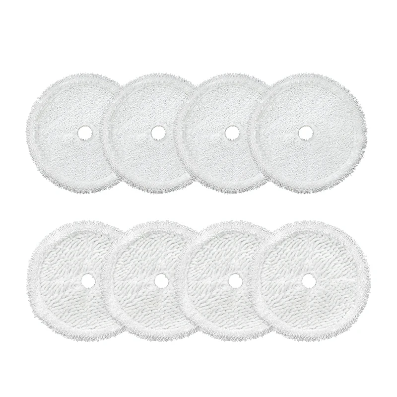 

8PCS Cleaning Cloth Mop Pads For Bissell 3115 Sweeping Robot Vacuum Cleaner,White
