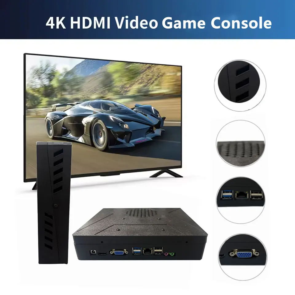 LZAKMR NEW Upgrade S1 Game Box Dual System Windows11 2TB Game