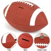 Football Piggy Bank Football Coin Bank Shatterproof Plastic Money Box Rugby Saving Bank for Sports Fans 6