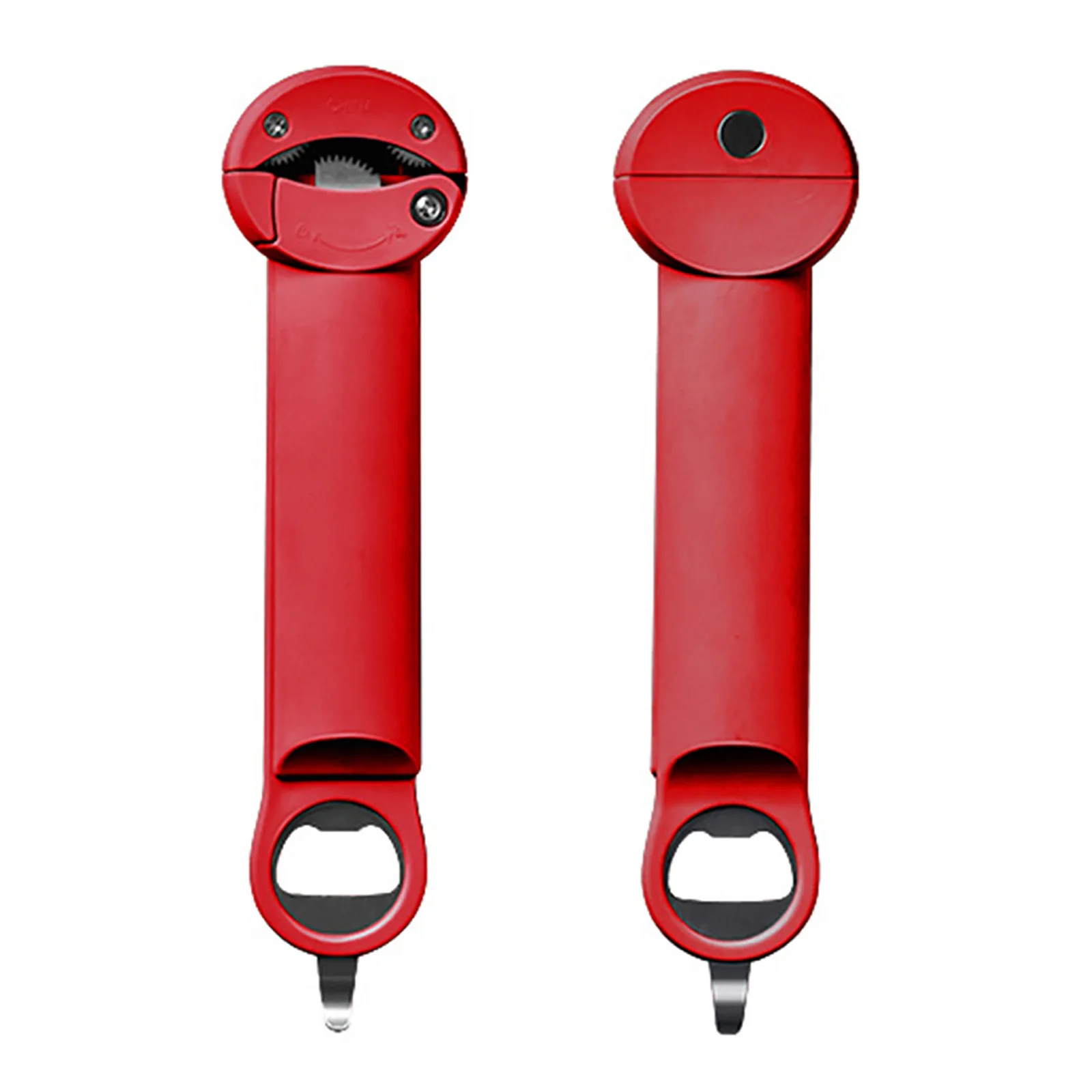 

Ergonomic and Efficient Stainless Steel Can Opener with Magnetic Suction Multifunctional Retractable Bottle Opener