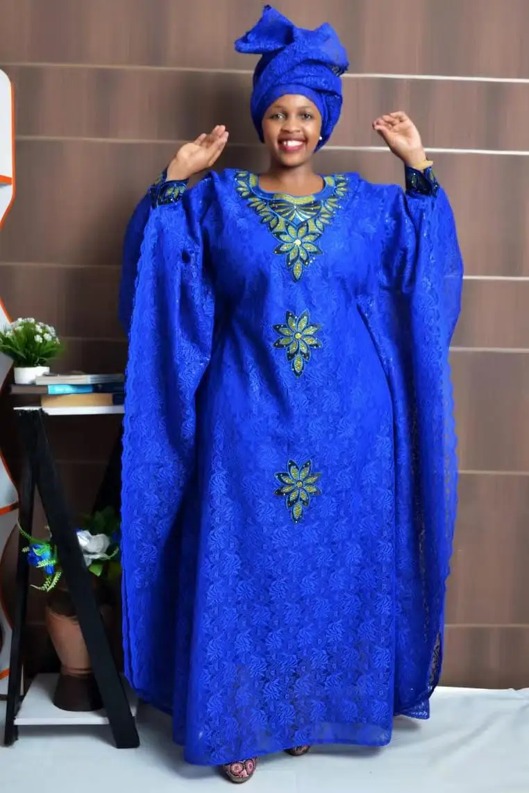 

MD Plus Size Turkey Dresses For Women African Ankara Dashiki Long Sleeve Maxi Robe Elegant Ladies Evening Dress Nigeria Clothing
