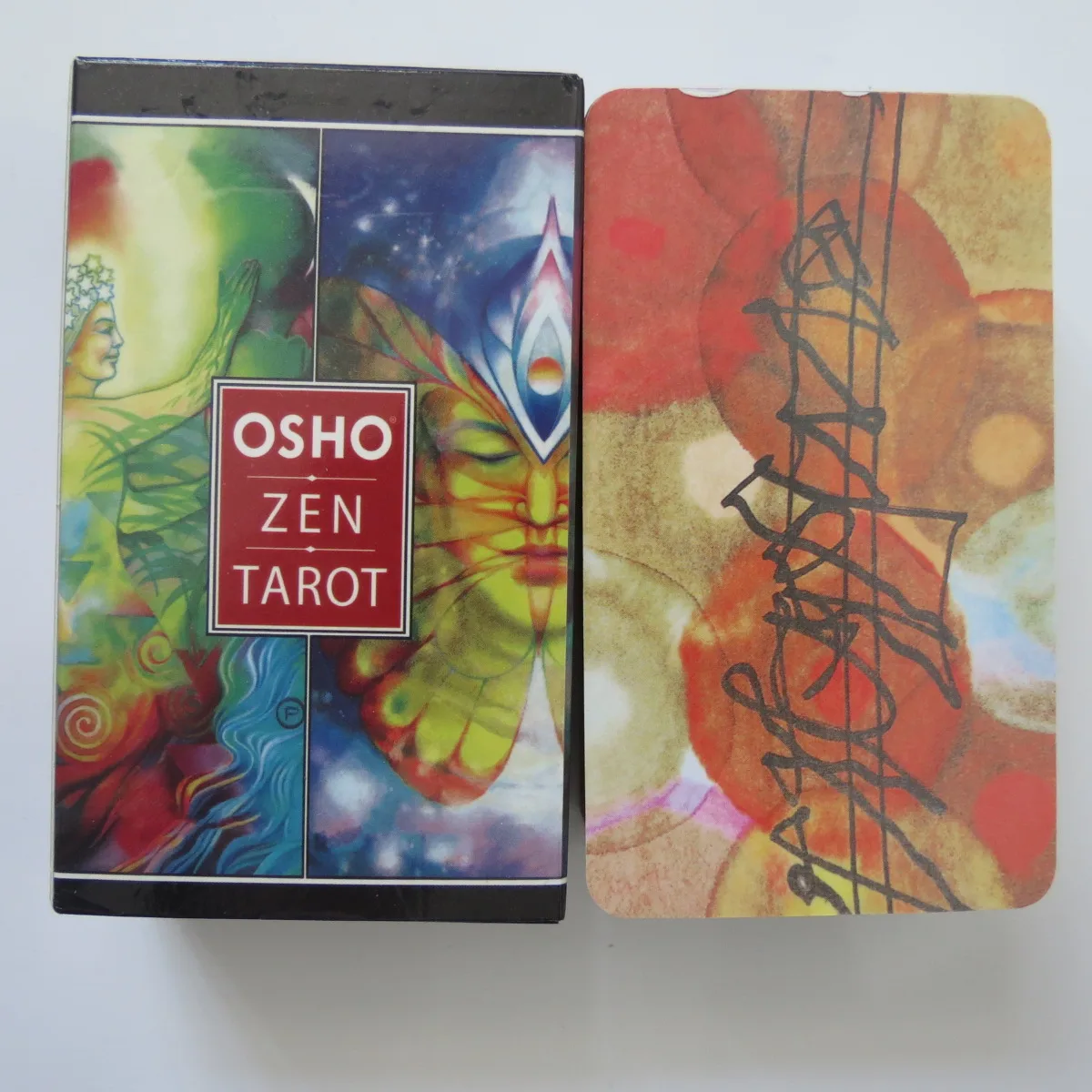 

new Tarot deck oracles cards mysterious divination Osho Zen tarot cards for women girls cards game board game