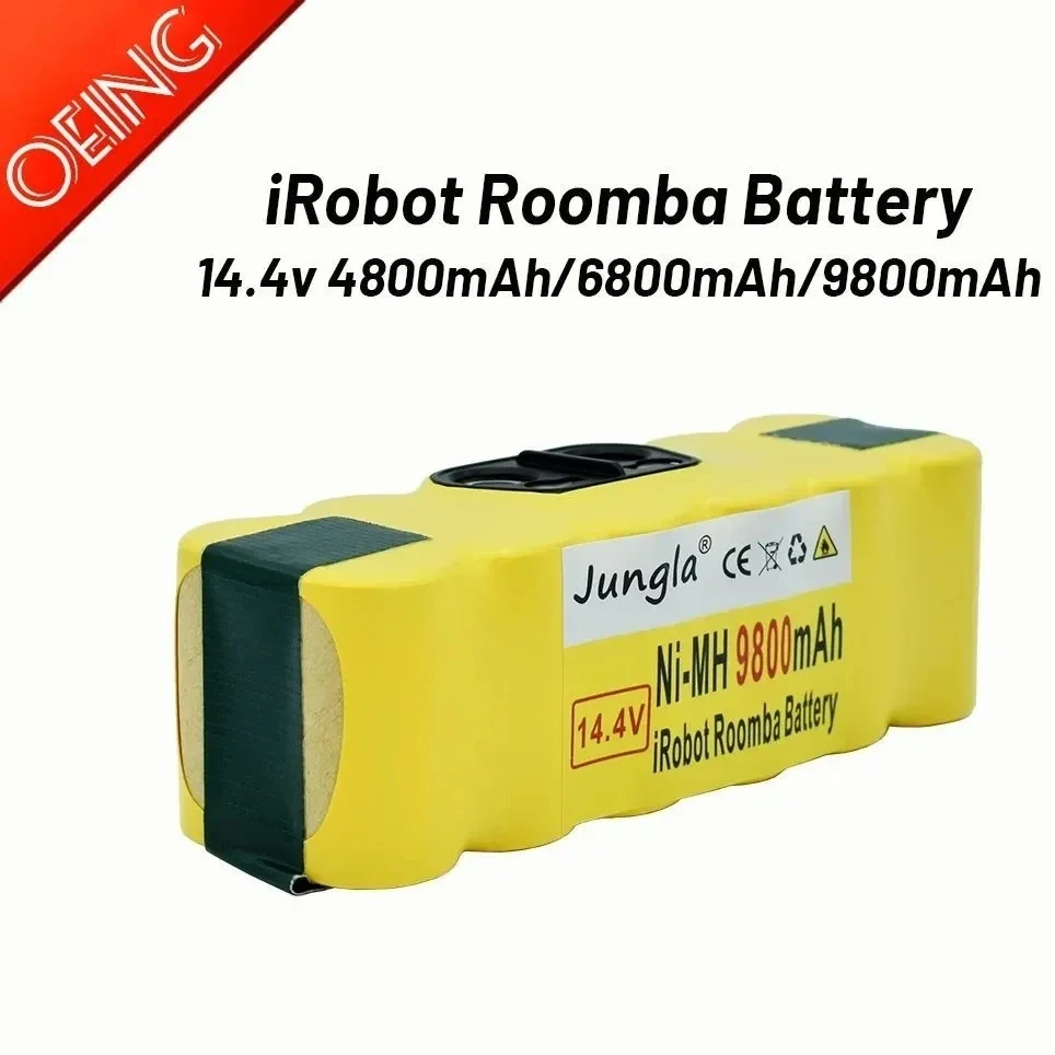 

New battery 14.4V9.8Ah iRobot Roomba series vacuum cleaner accessories battery+free shipping