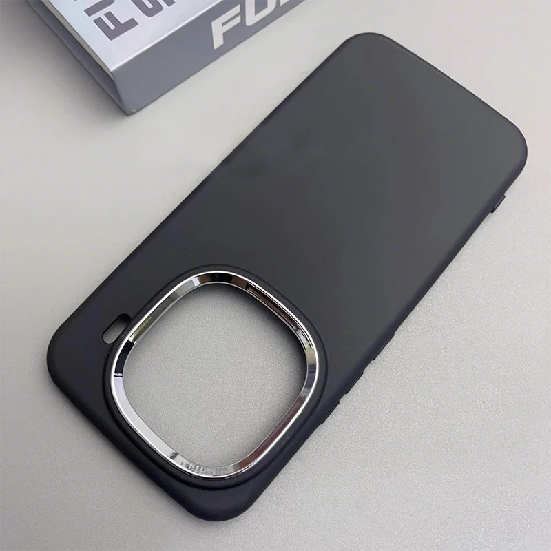 Sleek Liquid Silicone TPU Skin-Friendly Anti-Fall Bumper Case