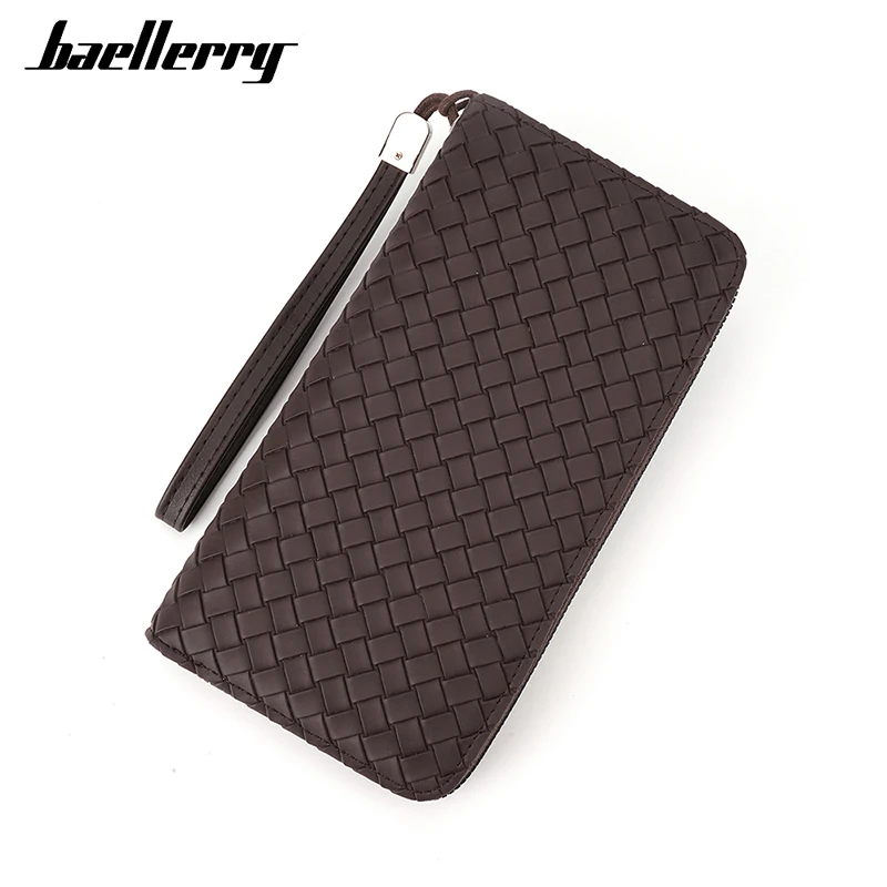 

Baellerry New Men Long Wallets Phone Bags High Quality Handbags Male Purse Zipper Coin Pocket Card Holder Men Wallet Clutch
