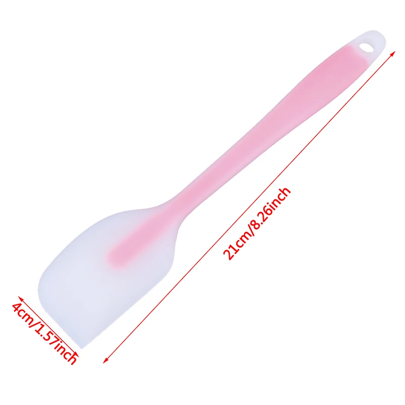 - 40~230℃ 20.5cm Heat Resistant Non-stick Silicone Spatula Spoon Cooking Kitchen Cake Scraper 1pc silicone spatula,silicone kitchen utensils,silicone cooking spoon