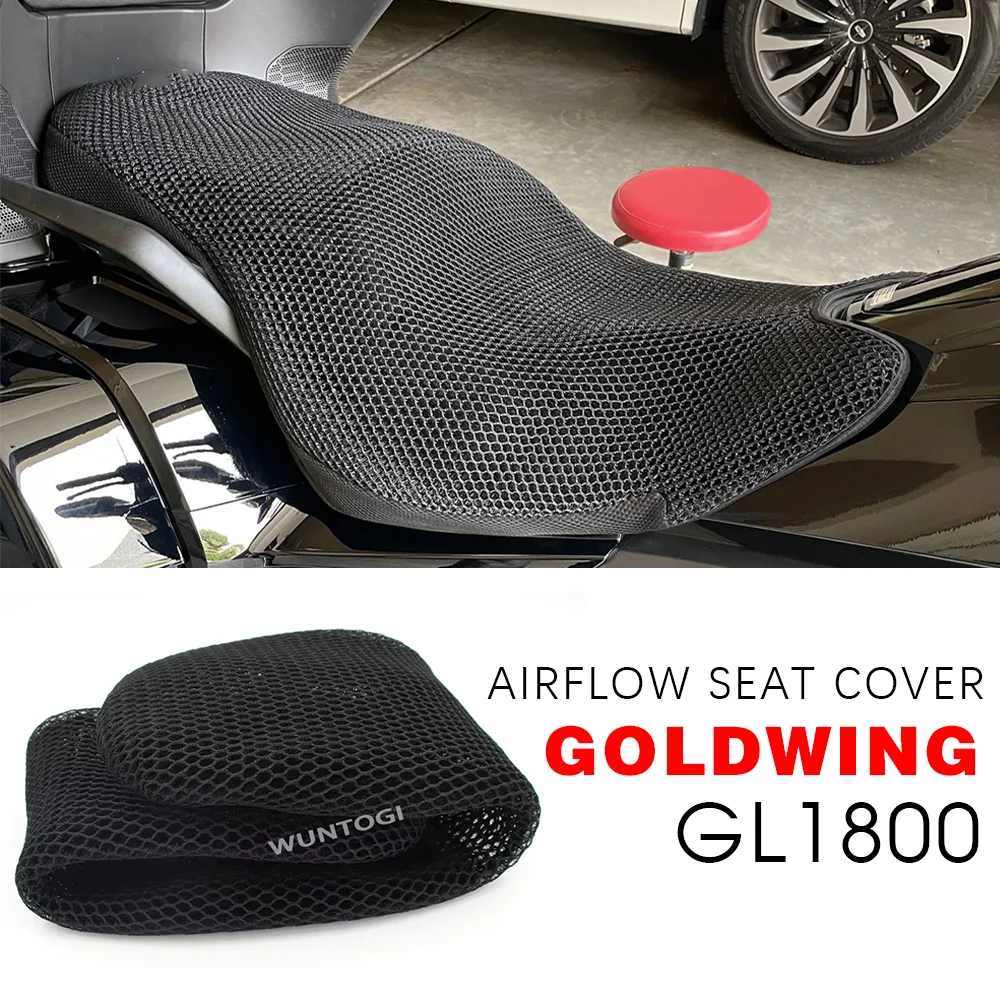 Goldwing 1800 GL1800 Accessories Motorcycle Air Flow Seat Cover for HONDA GOLDWING1800 Seat Protection Cushion GL 1800 -