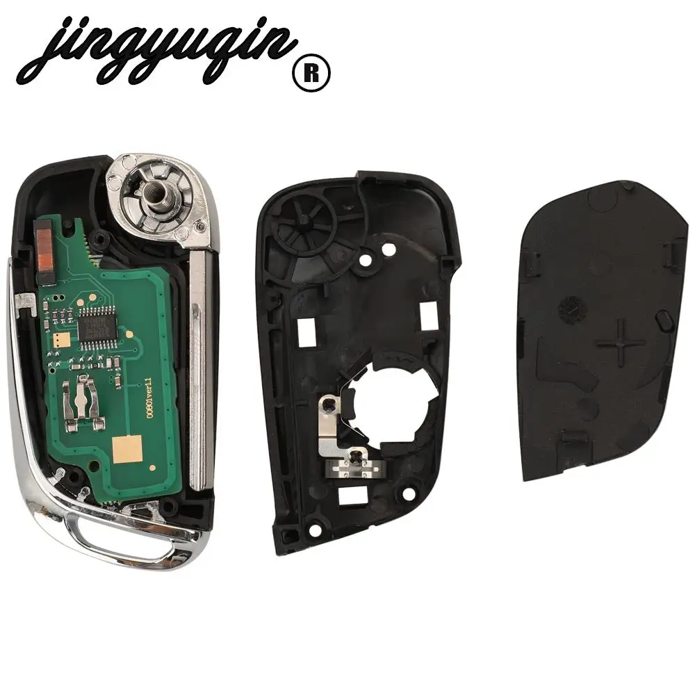 433Mhz ASK/FSK Filp Remote Key ID46 For Peugeot 207 Partner Citroen C2 C3 C4 C5 Berlingo Picasso CE0523 CE0536 fob car remote key,car key