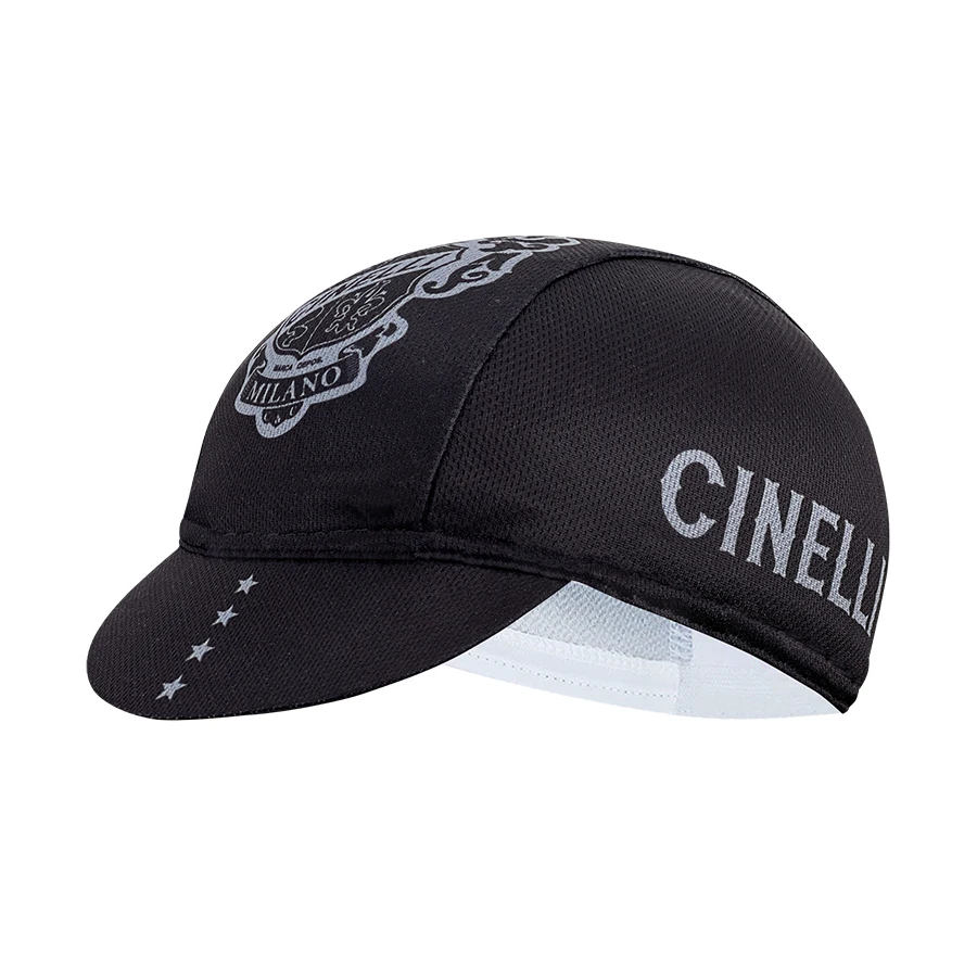 Classic cycling cap, polyester sweat absorbent, unisex, classic 5