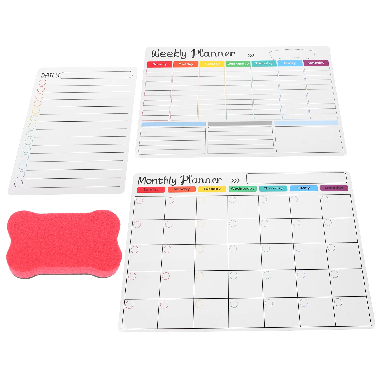 

Fridge Magnet Message Board Planner Daily Planning for Wall Magnetic Whiteboard