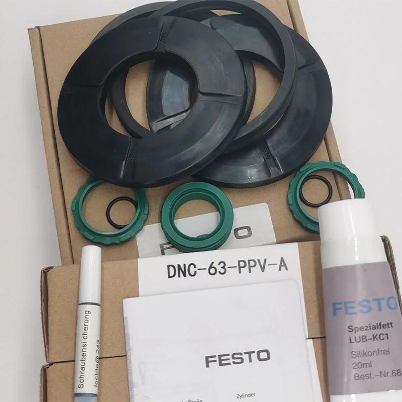 

Festo Air Cylinder Repaird Set Of Wearing Parts DNG-160/250