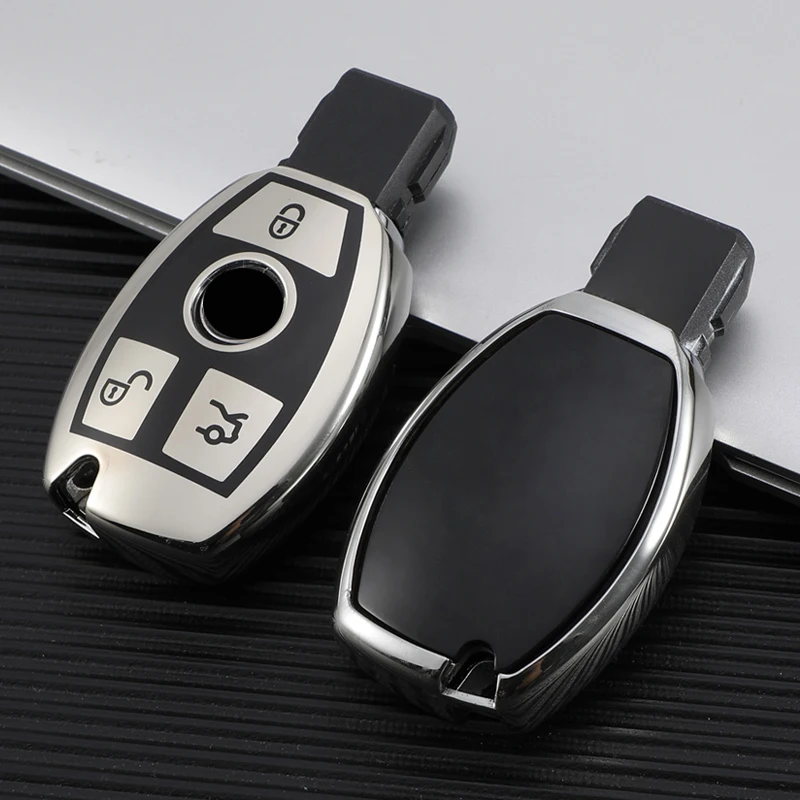 Car Key Fob Cover Case Holder for Mercedes Benz A B C E R Class GLS GLA GLK  GLC CLS CLA AMG W204 W205 W212 W463 W176 Accessories - AliExpress