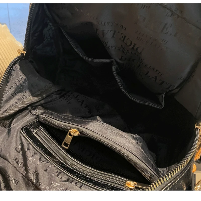 Real Leather Women\'s Backpack Shoulder Bags for Women Fancy Frills Female Back Pack  Sac à dos Cute Women Mochilas Para Mujer