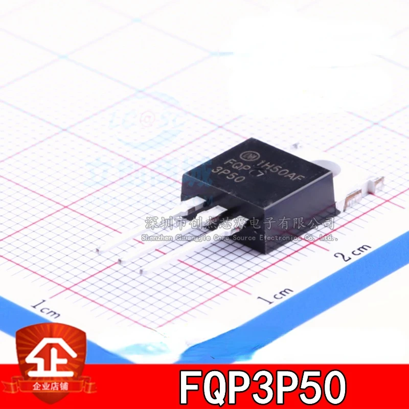 

10pcs New FQP3P50 TO-220 3A 500V MOS Power field effect tube FQP3P50 TO-220