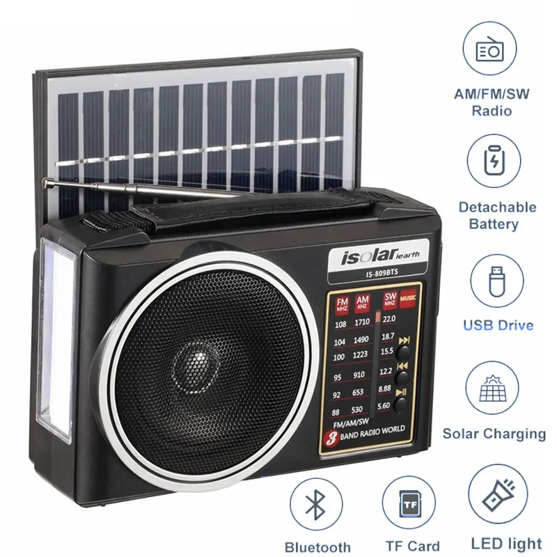 Portable-FM-AM-SW-Radio-Solar-Charging-Multi-Band-Emergency-Radios ...