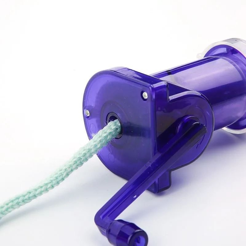 DIY Hand Knitting Mill Mini Knitting Machine Spool Knitter Wool Winder Tools for Sweaters Bracelet Home DIY Craft Tool