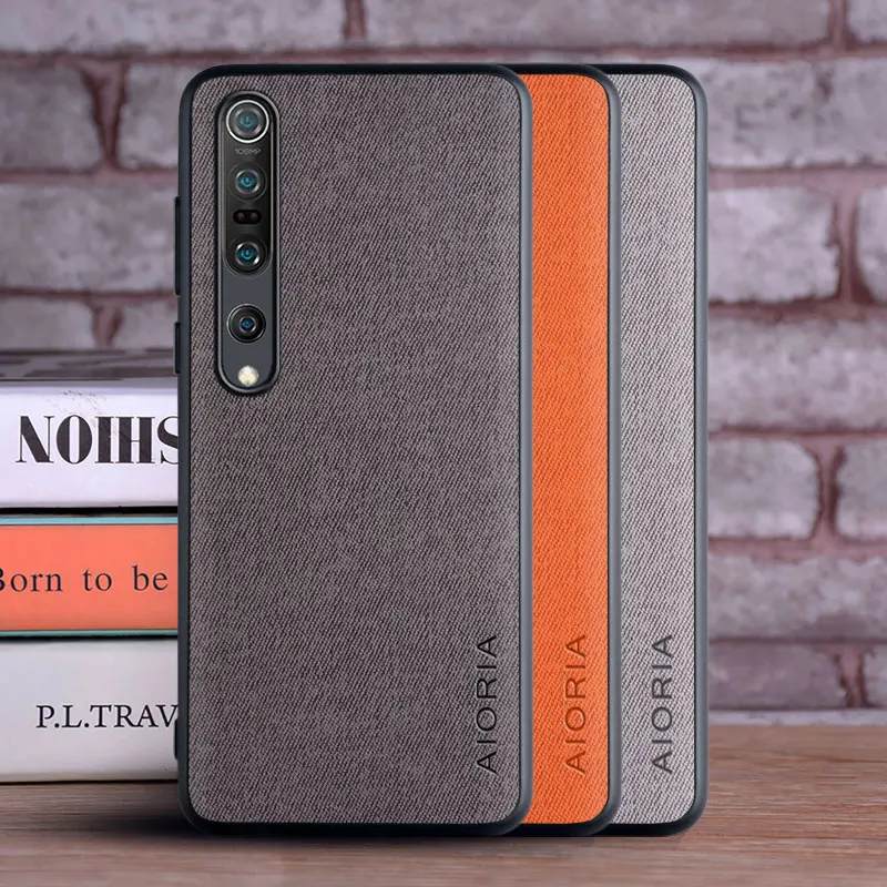 Textile Soft-Touch Case with Durable TPU & Hard PC Construction
