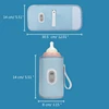 USB Charging Feeding Bottle Heater Heating Sleeve Milk Warmer 5 Temperature Adjust Insulated Breastmilk Warm Bag 4