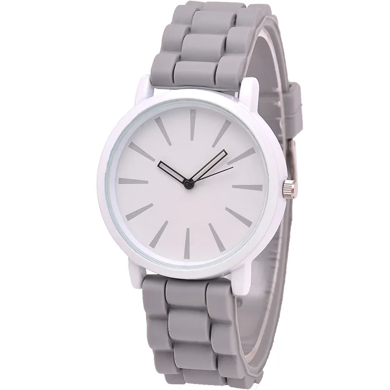 

Casual Silicone quartz watch women ladies fashion bracelt wrist watch wristwatch relogio feminino masculino Clock