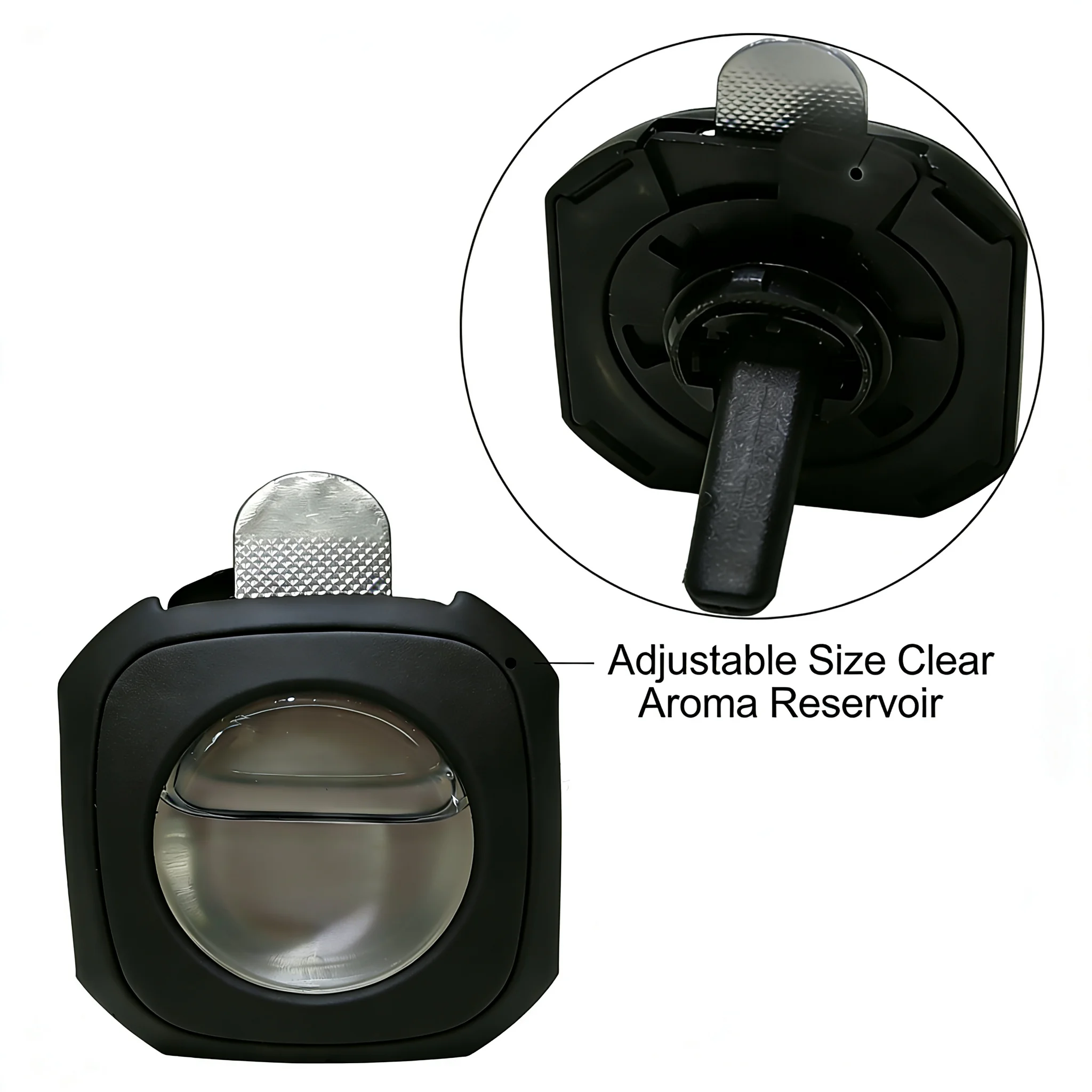 Car aroma essential oil automatic air outlet adjustable size, air fresh and long-lasting fragrance, wardrobe, bathroom 2