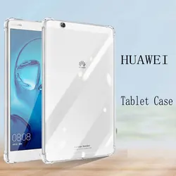 Custodia Trasparente in TPU Morbido per Tablet con Protezione Airbag