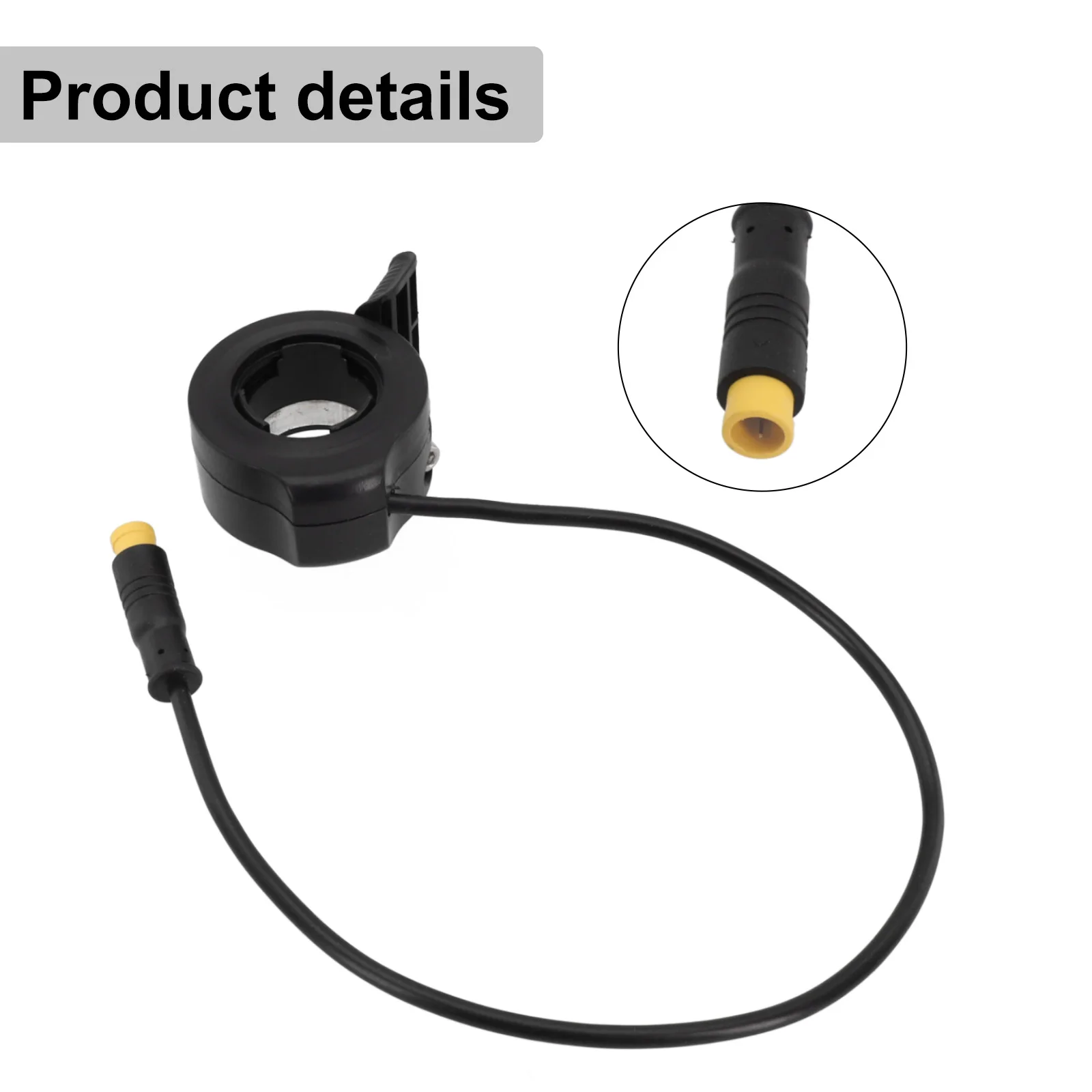 Electric Scooter Speed Control Knob Plastic Thumb Variable Speed Control Accelerator Scooters Handlebar Shifter Accessories
