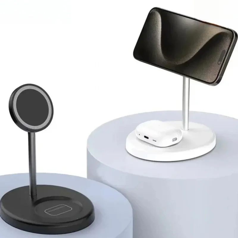 2-in-1 Wireless Fast Charger Foldable Dock for iPhone & AirPods Pro 1