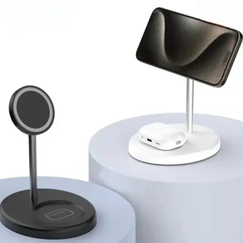 2-in-1 Wireless Fast Charger Foldable Dock for iPhone & AirPods Pro 1