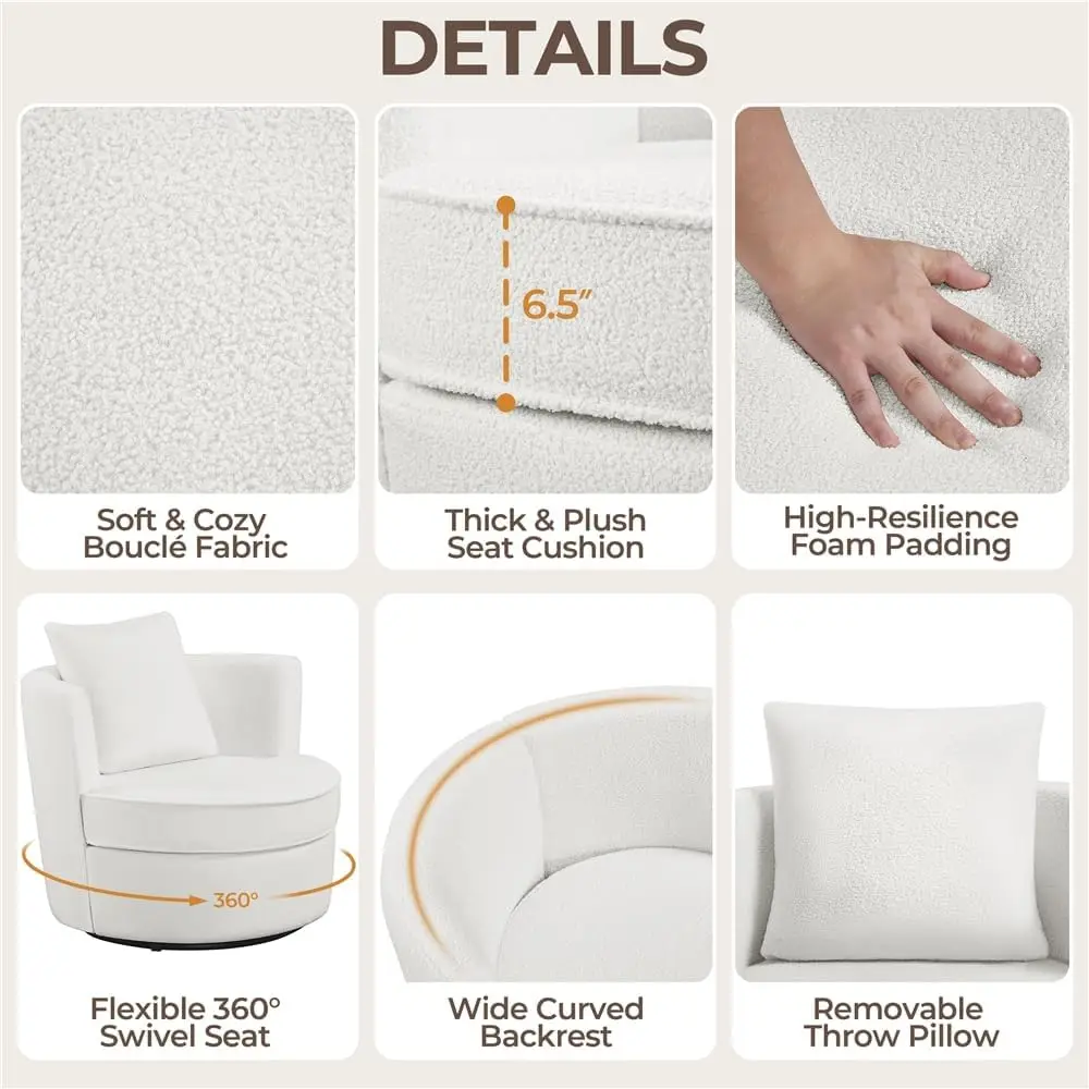 Swivel Accent Chair 5