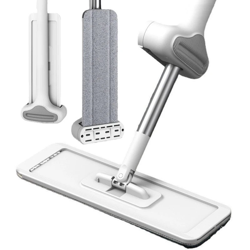 

Rotary Self-twisting Mop Floor Cleaning Tool Free Hand Washing Dry and Wet
