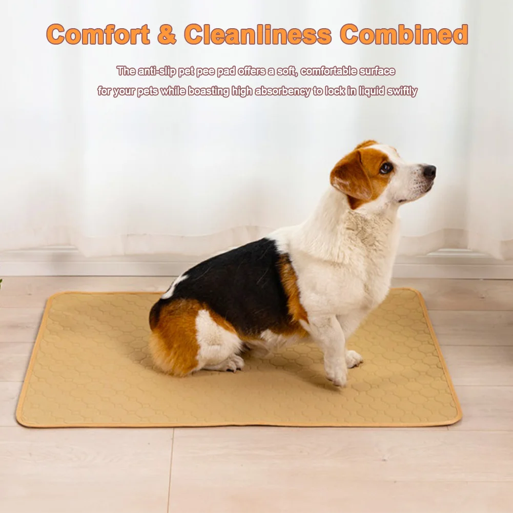 Reusable Anti-Slip Pet Pee Pad Absorbent Puppy Training Mat