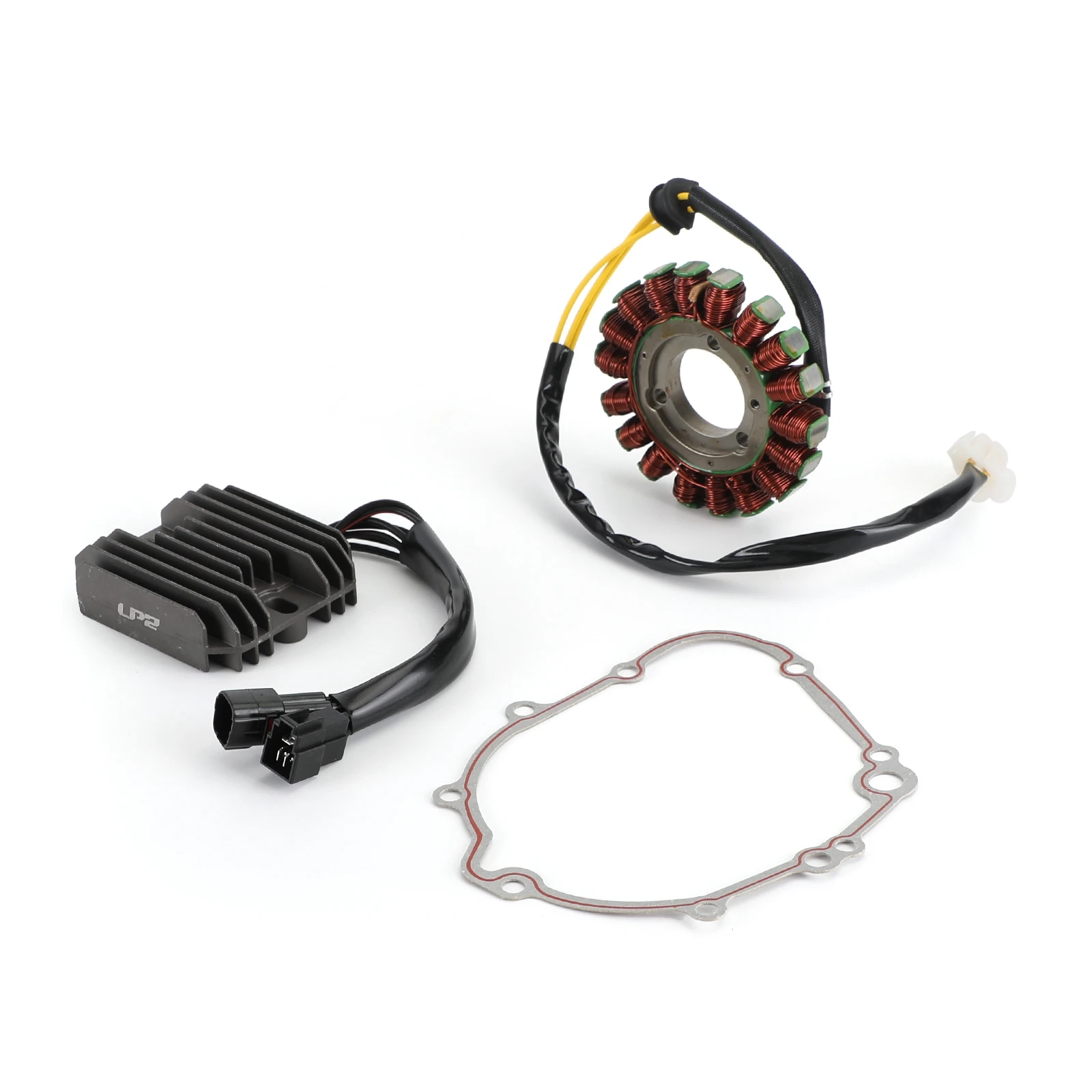 

Areyourshop Stator Coil With Voltage Regulator Rectifier Gasket Kit Assy For Suzuki GSXR GSX-R 600 750 K6 K7 2006 2007