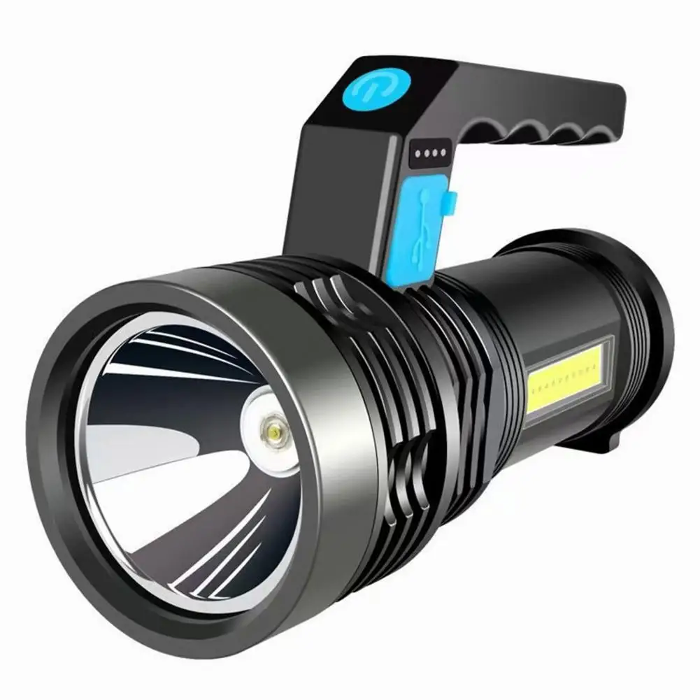 

LED Searchlight Rechargeable High Brightness IP44 Waterproof Handy LED Torch Flashlight for Outdoor LED Searchlight Rechargeable