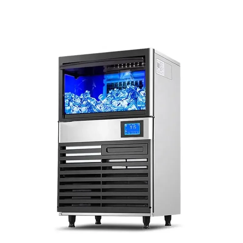 100KG Fully Automatic Commercial Ice Making Machine for Dining and Drinking Industry