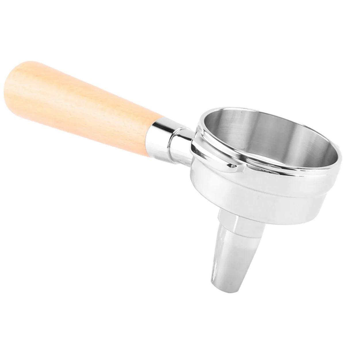 Tea Portafilter with Wooden Handle and Suit 58mm Coffee Machine/Teapresso Portafilter/Design for Tea Bag & Broken
