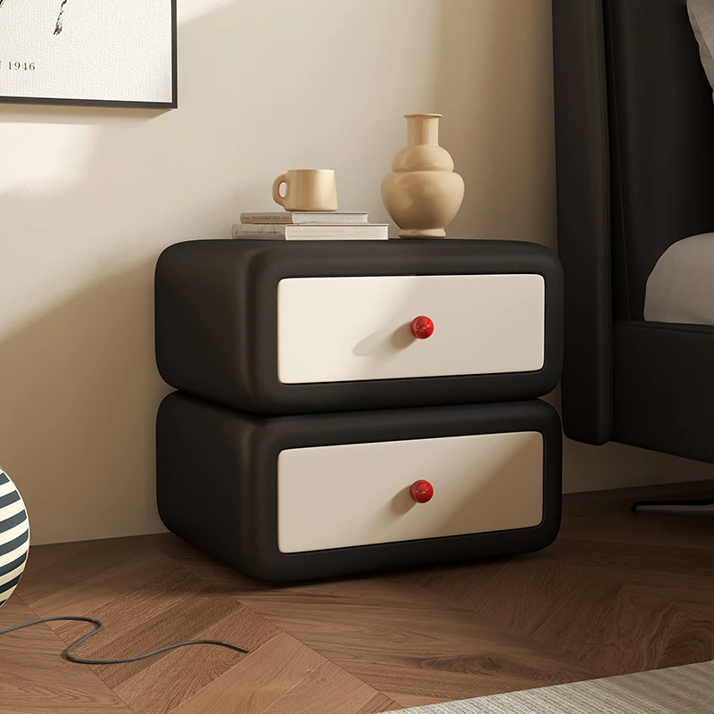 

Nordic Wooden Bedside Table Cabinets Camping Storage Locker Nail Laptop Nightstands Balcony Corner Muebles Bedroom Furniture