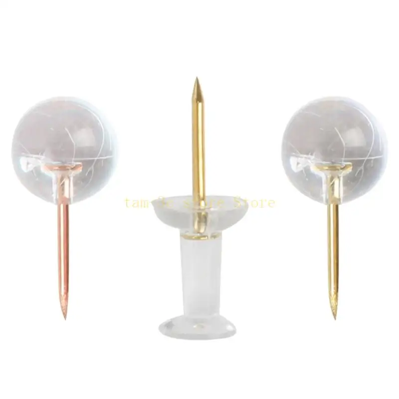 

Pushpin Map Pin for Bulletin Board DIY Photo Wall, Sewing Pin for Quilting D0UA