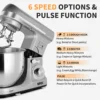 Ready to ship MRK Stand Mixer 5L 1000W Electric Dough Mixer Kitchen 8 Speed Tilt-Head Cake Food Mixer 4