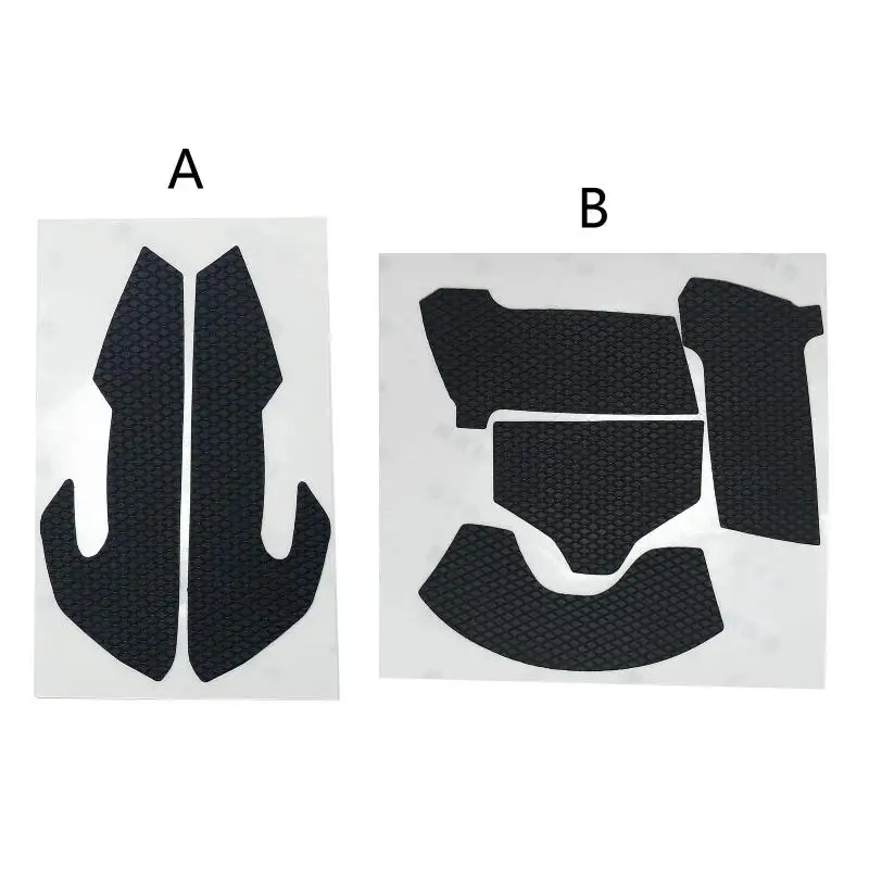

DIY Mouse Skates Set Sweat Resistant Silicone Pads Grip Tape for Razer Viper Ultimate Mouse Side Stickers