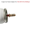 4pcs/Lot Reusable Brass Copper Nozzle Refill Gas Adapter Inflatable Head For Dunhill Dress/Rollagas Butane Lighter Gas Filling 3